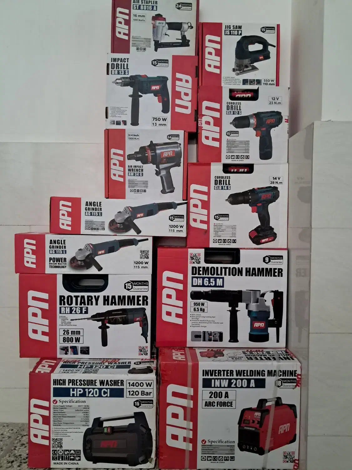 ابزار الات برقی و بادی به قیمت عمده زیر قیمت بازار|ابزارآلات|گرگان, |دیوار