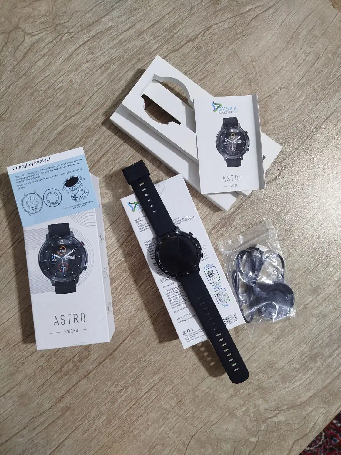 ساعت هوشمند syskaصفحه گرد|ساعت|کرمانشاه, |دیوار