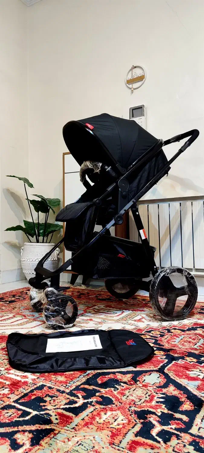 کالسکه شاسی بلند سیسمونی نو آکبند استفاده نشده|کالسکه و لوازم جانبی|تهران, پونک|دیوار