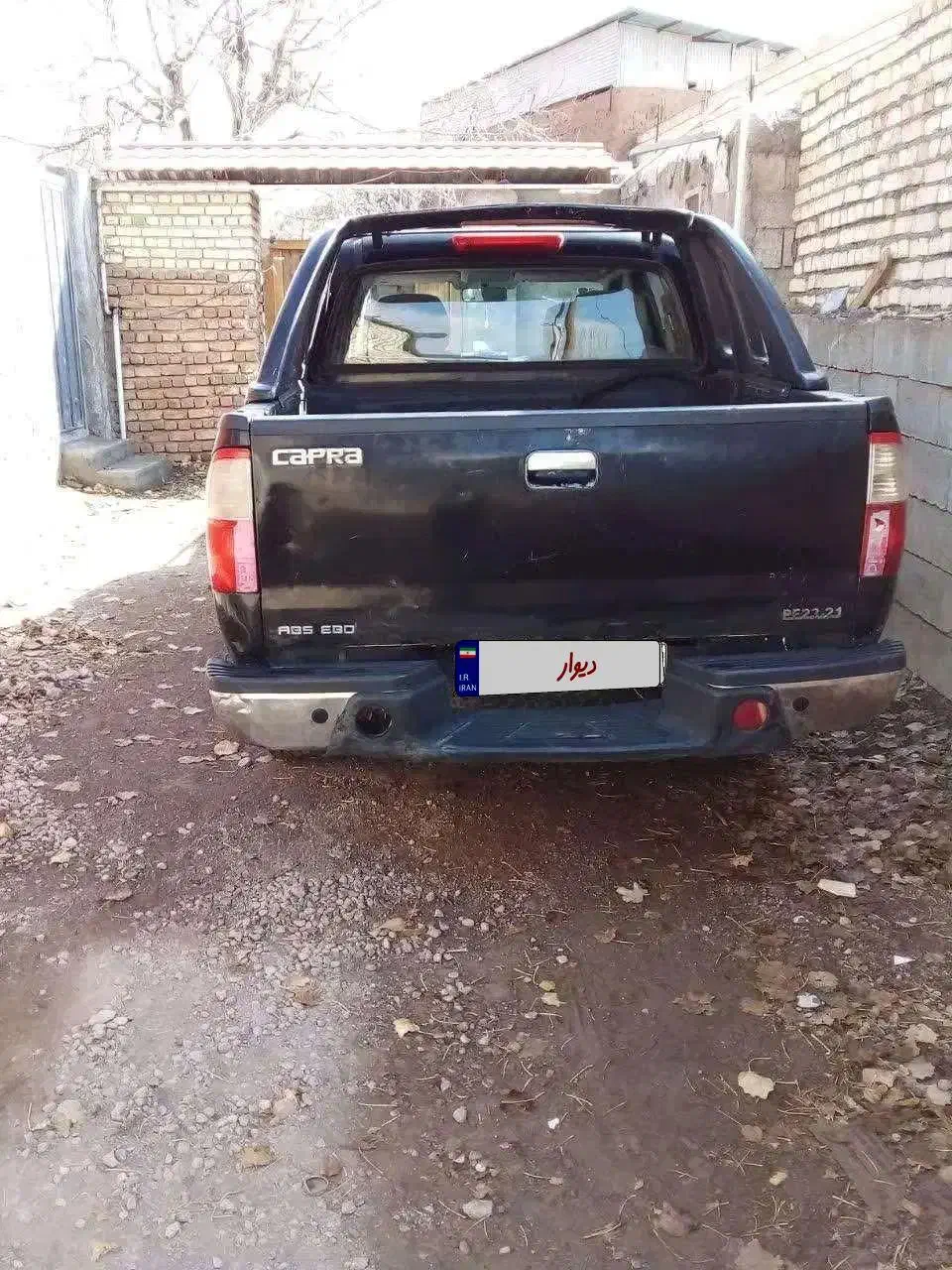 کاپرا تک دیفرانسیل دو کابین مدل ۸۹|خودرو سواری و وانت|کاشان, درب یلان|دیوار