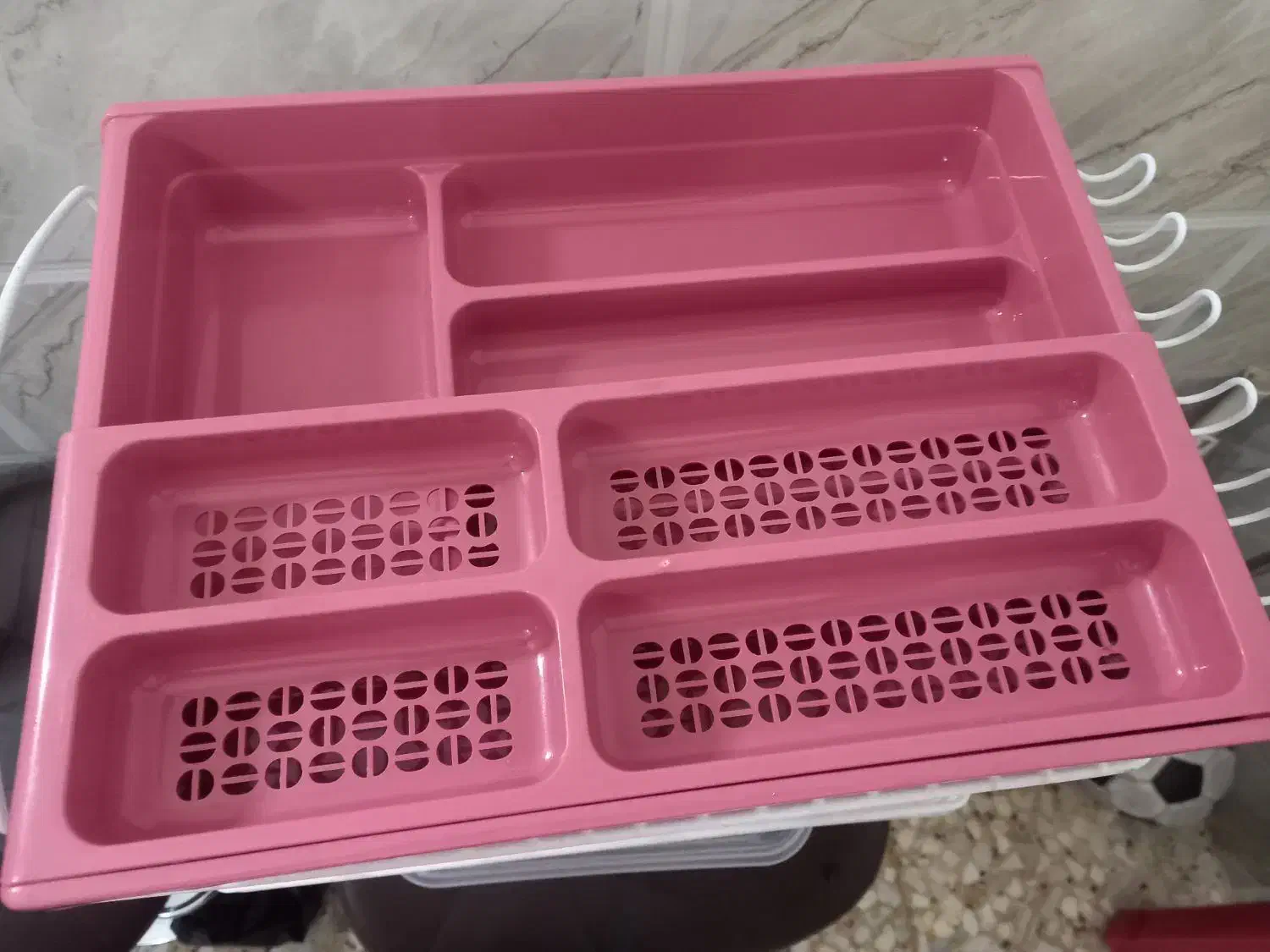 ابچکان ظرفشویی وجا قاشقی کشویی لیمون|آبچکان و نظمدهنده ظروف|لنگرود, |دیوار