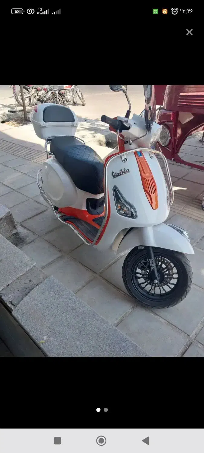 موتور طرح وسپا|موتورسیکلت|یزد, |دیوار