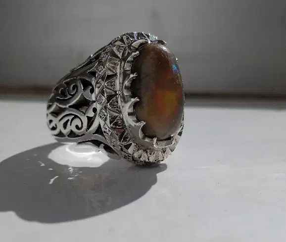 انگشتر اپال اتیوپی|جواهرات|اصفهان, امین‌آباد|دیوار