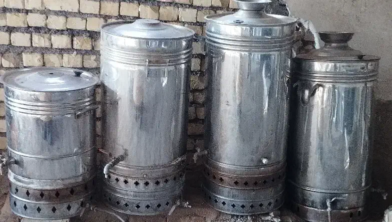 سماور گازی بزرگ .همه جوره|سماور، چایساز، قهوهساز|کاشان, فاز ۲ ناجی آباد|دیوار