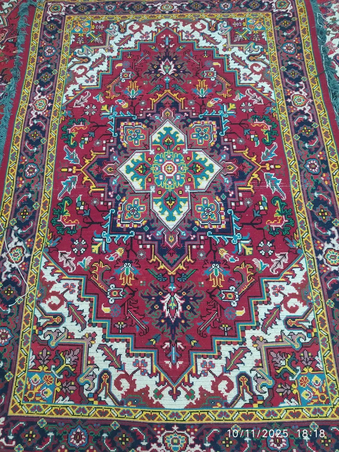 فرش هریس(خالچا)دست بافت|فرش|تبریز, |دیوار