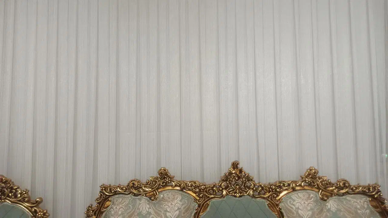 پرده کتان لمه دار نو نو|پرده، رانر، رومیزی|تبریز, |دیوار