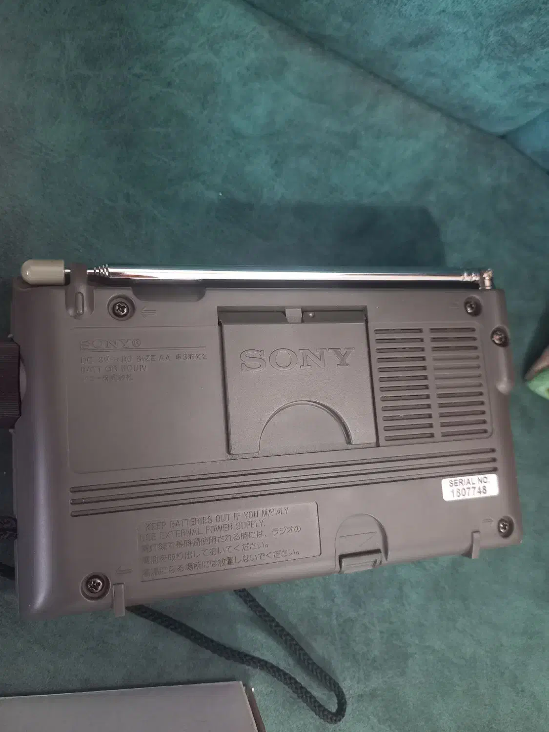 رادیو سونی جیبی اصلی و حرفه ای مدلsw11انالوگ اکبند|صوتی و تصویری|شیراز, لاله|دیوار