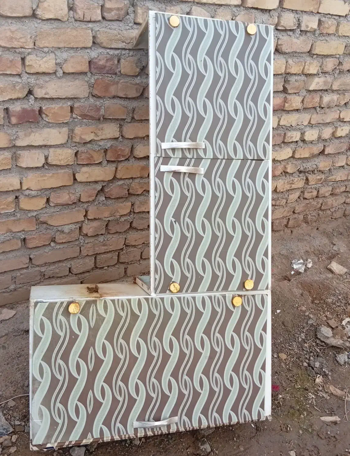 کابینت آهنی|آب‌چکان و نظم‌دهنده ظروف|بردسکن, |دیوار