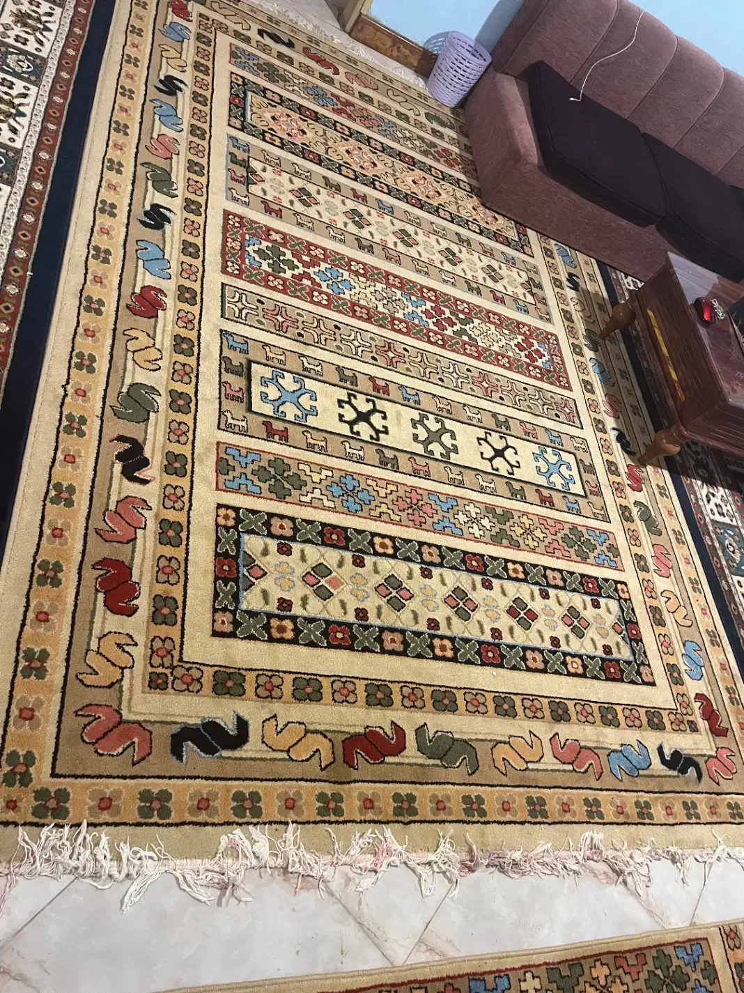 فرش ماشینی ۶ متری|فرش|رودسر, |دیوار