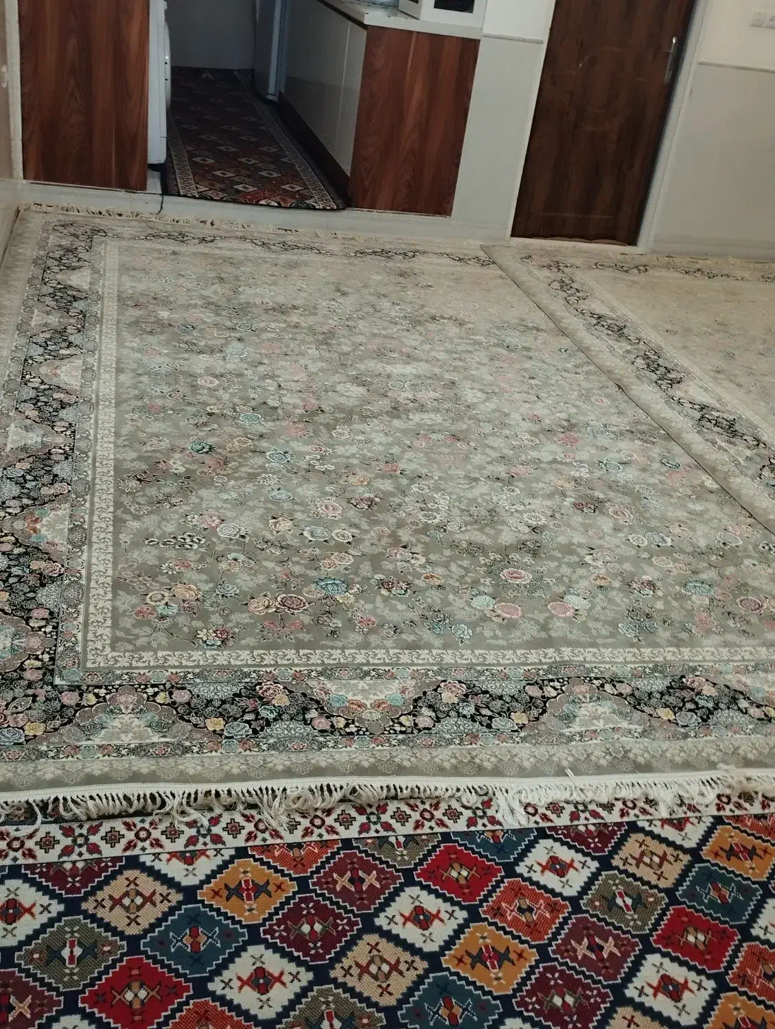 فرش ۱۲ متره|فرش|قم, در بهشت|دیوار