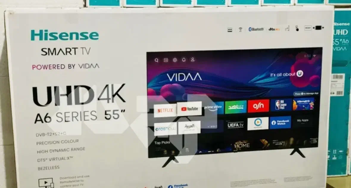 هایسنس ۵۵ اینچ تی وی|تلویزیون و پروژکتور|اهواز, شریعتی جنوبی|دیوار