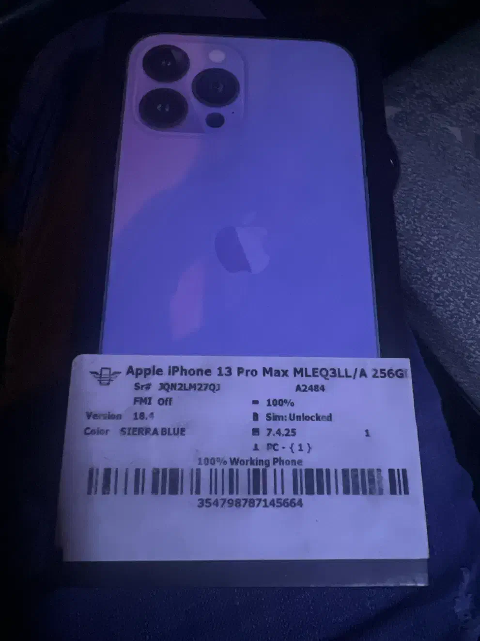 ایفون ۱۳پرو مکس رجستر شده با کارتن و انتقال مالکیت|موبایل|میاندوآب, |دیوار