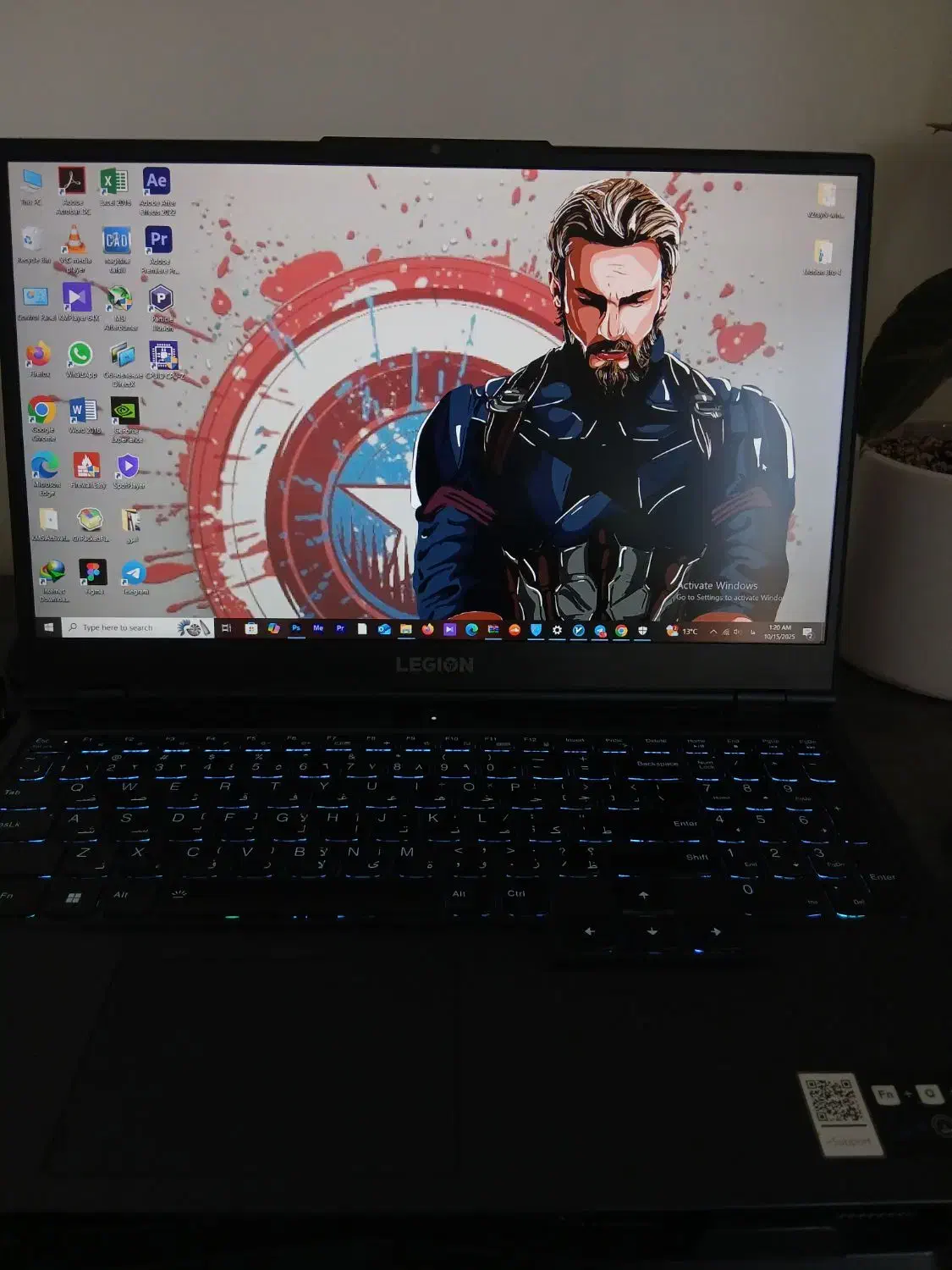 لپ تاپ legion 5 lenovo|رایانه همراه|تهران, افسریه شمالی|دیوار