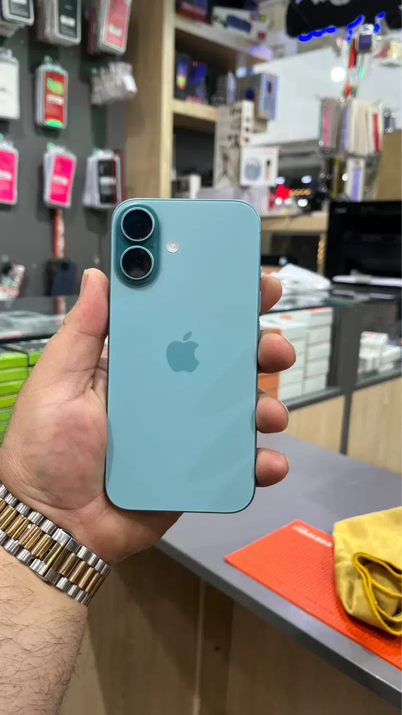 آیفون ۱۶ نرمال در حد آکبند ۲۵۶ گیگ سبز|موبایل|تهران, سلسبیل جنوبی|دیوار