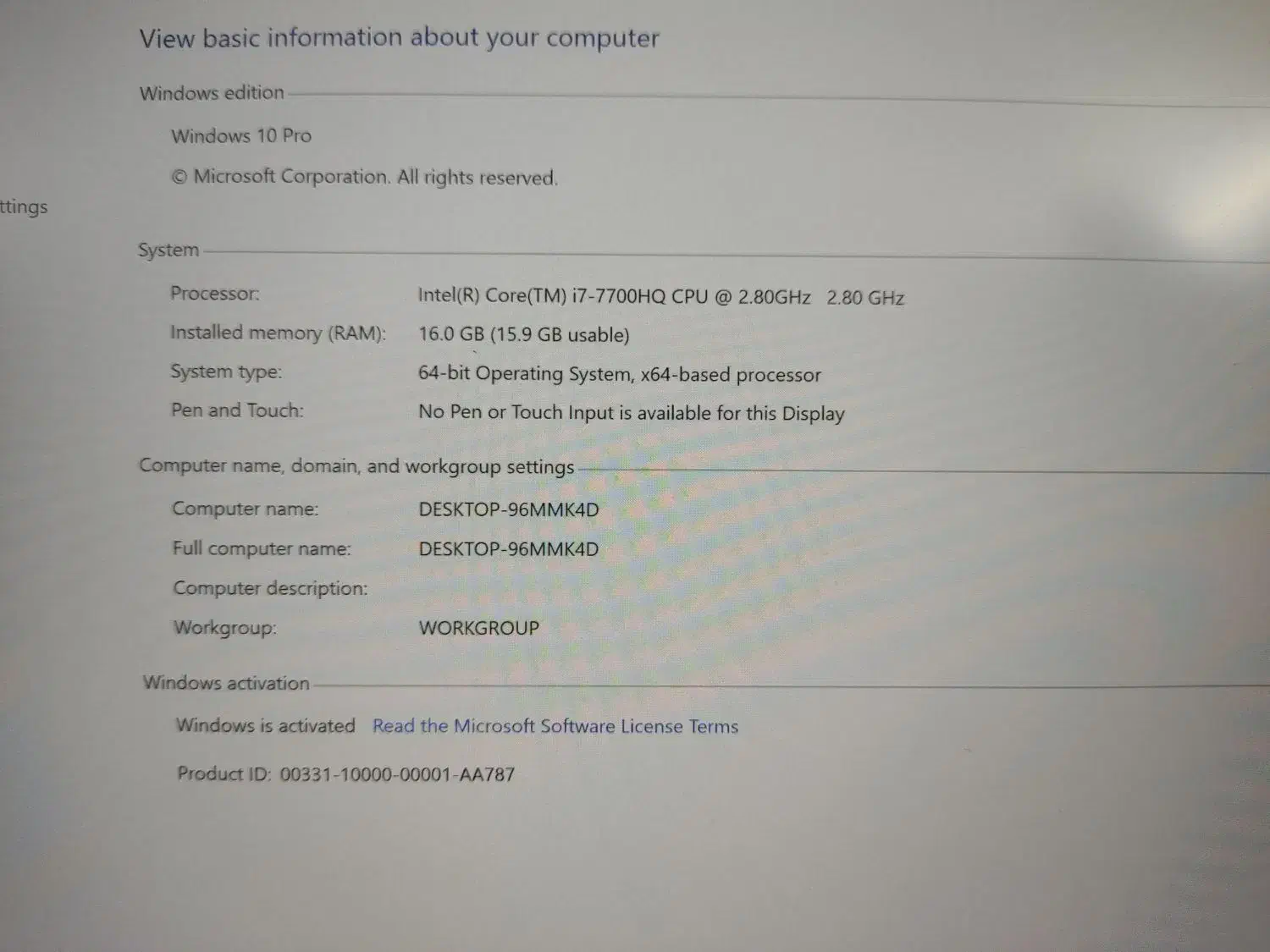 لپ تاب msi گیمینگ|رایانه همراه|کاشمر, |دیوار