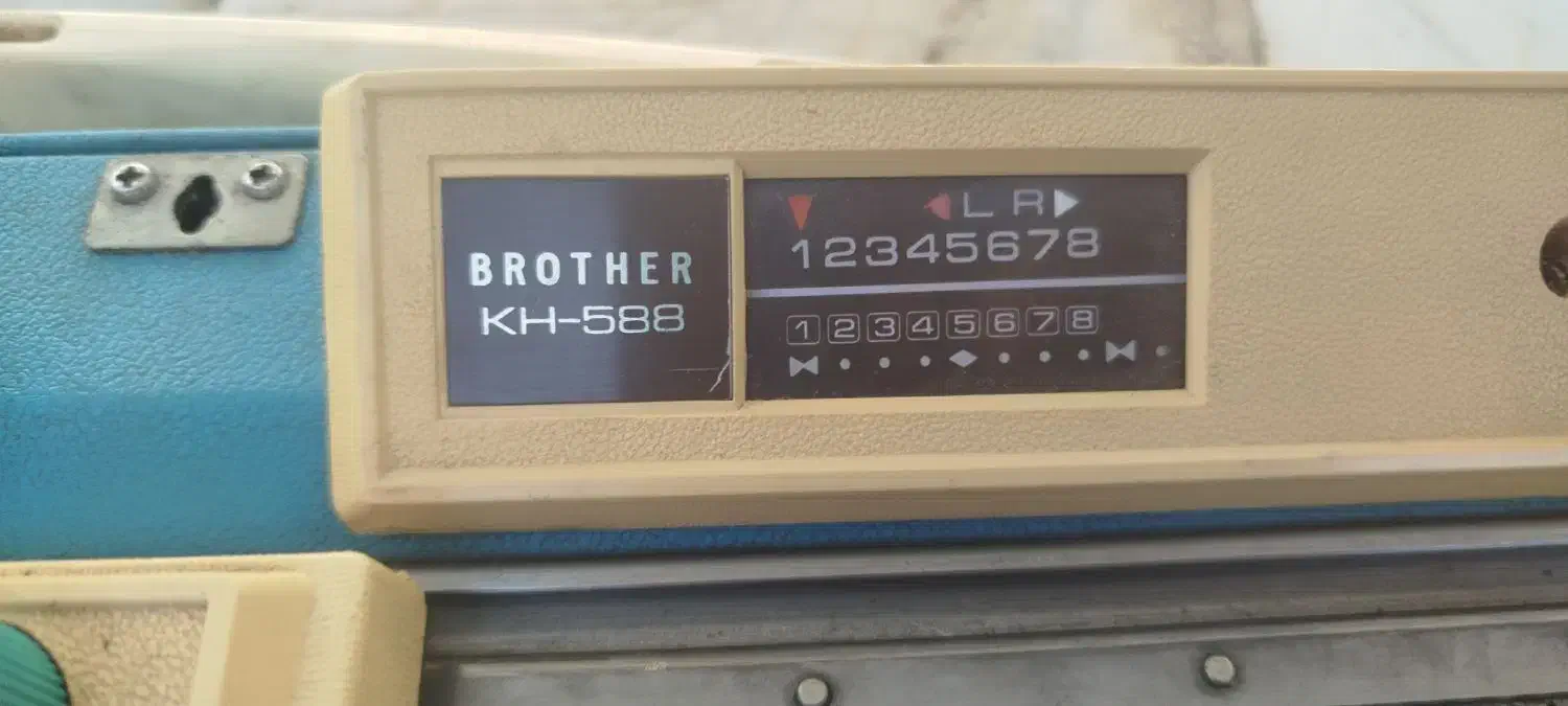 ماشین ژاکت بافی  بافتنی باف مارک برادر کلیدی|لوازم خیاطی و بافتنی|تربتحیدریه, کاشانی|دیوار