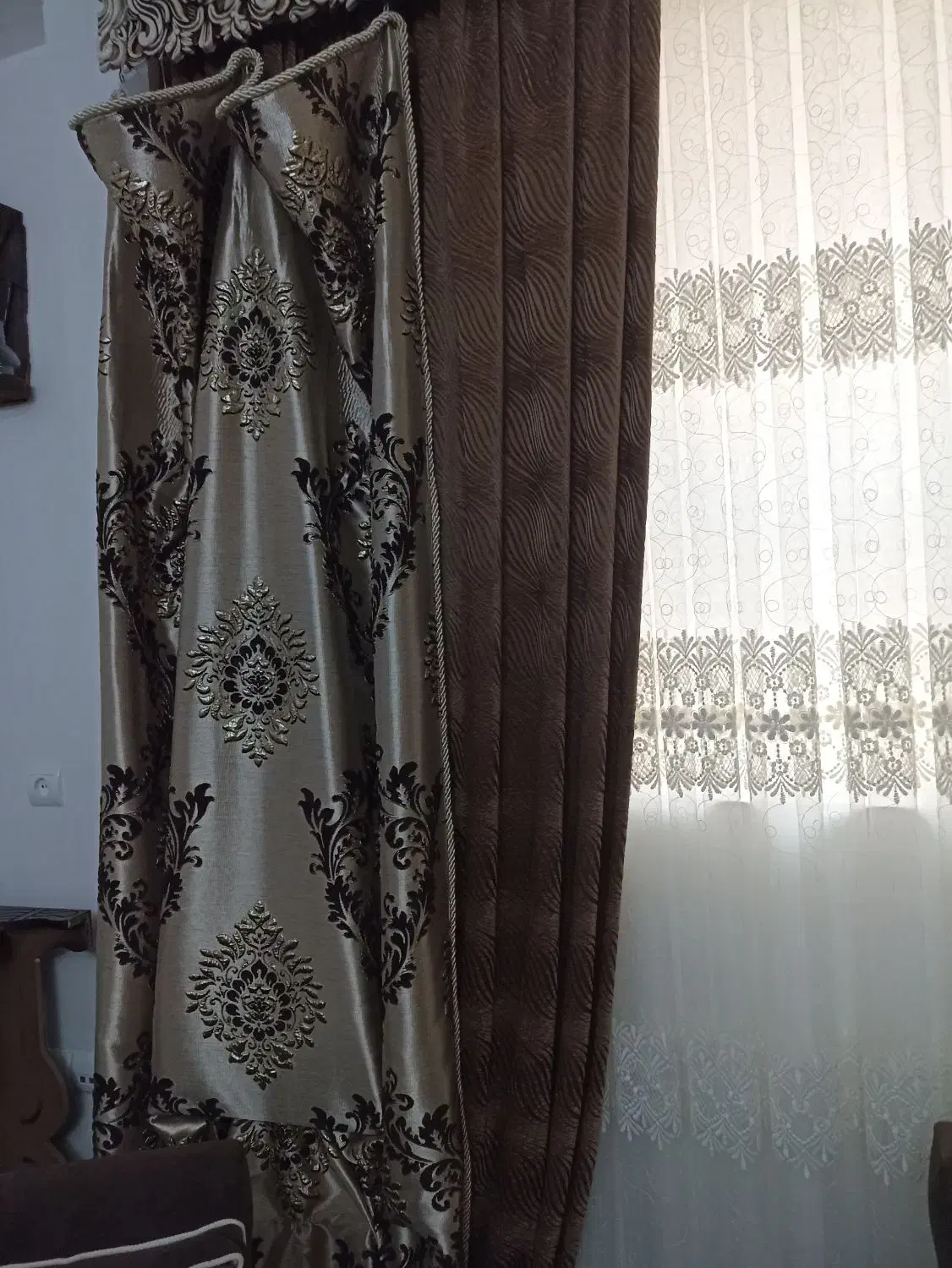 پرده پذیرایی|پرده، رانر، رومیزی|شاهرود, |دیوار