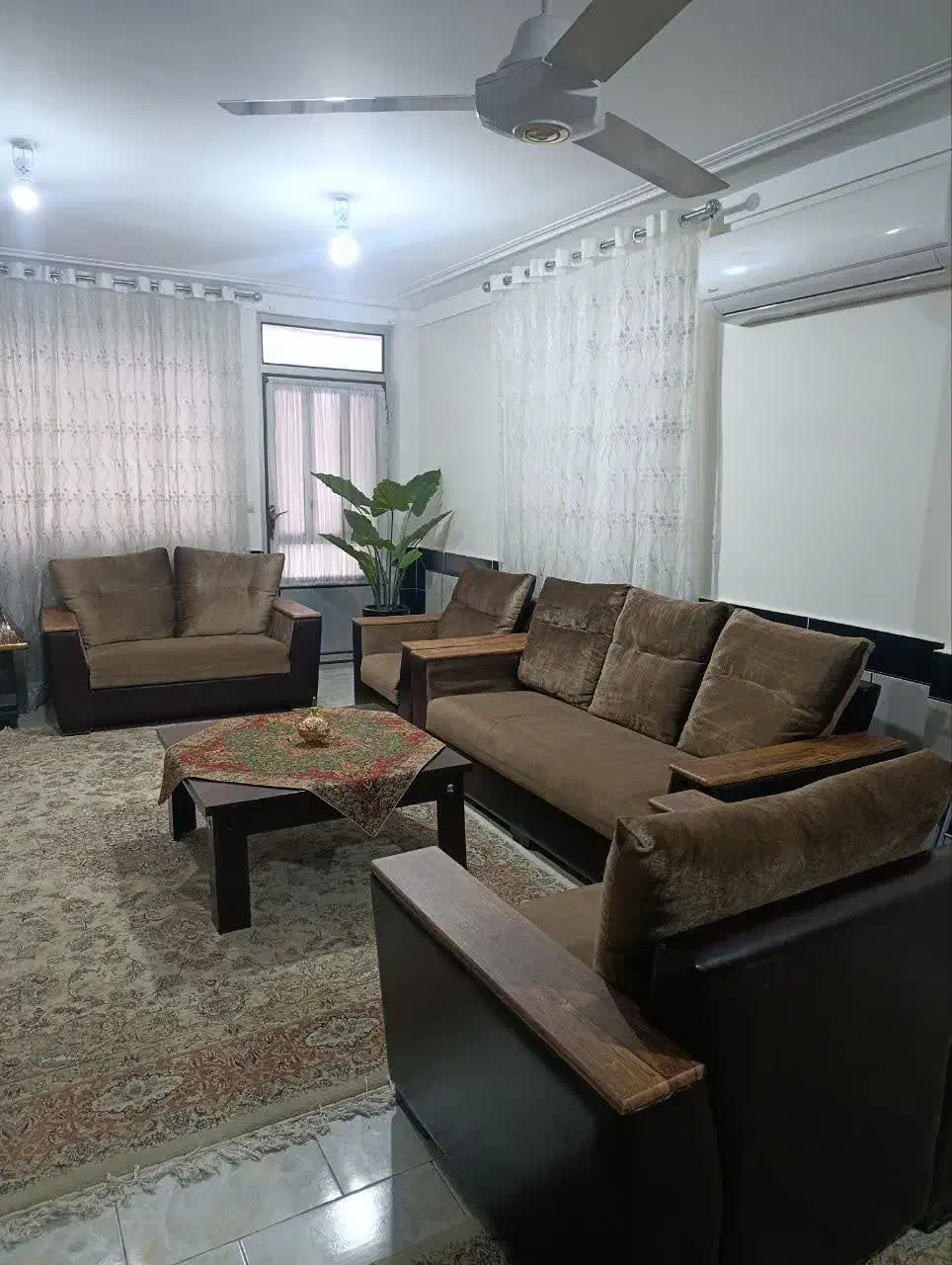 مبلمان هفت نفره|مبلمان خانگی و میز عسلی|بهشهر, |دیوار