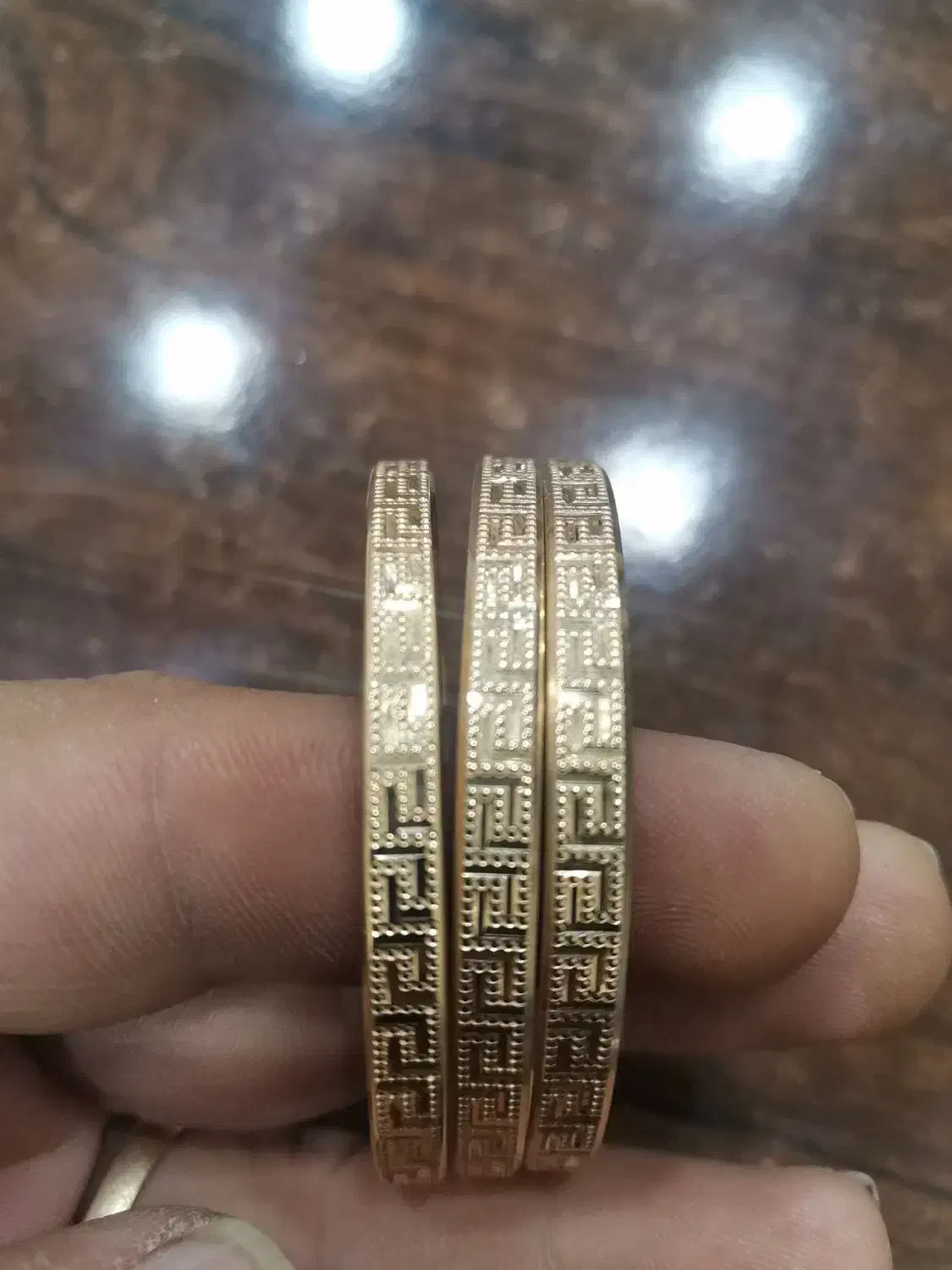 النگو دسته دوم طرح ورساچ|جواهرات|کوار, |دیوار