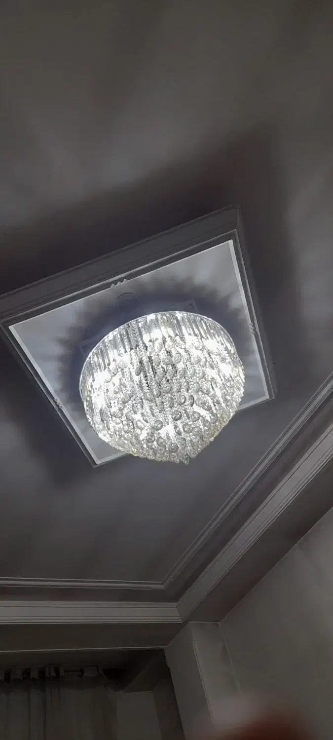 لوستر کریستال خارجی|لوستر و چراغ آویز|فردوسیه, |دیوار