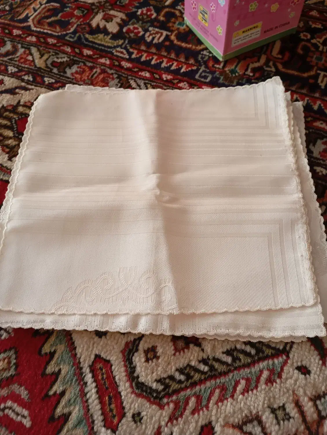 دستمال بوفه فقط دونه ای 25تومن|سفره، حوله، دستمال آشپزخانه|تبریز, |دیوار