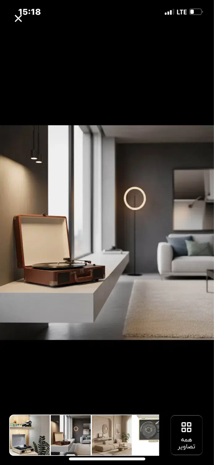 گرامافون چمدانی|سیستم صوتی خانگی|تهران, سعادت‌آباد|دیوار