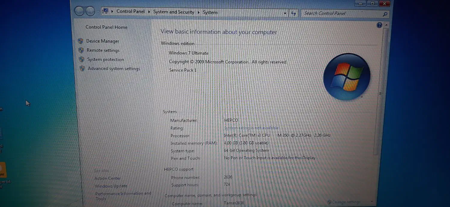 لپ تاپ dell 4030 نسل ۱ کور آی ۳ رم ۴ گرافیک اینتل|رایانه همراه|تهران, شهرک هما|دیوار