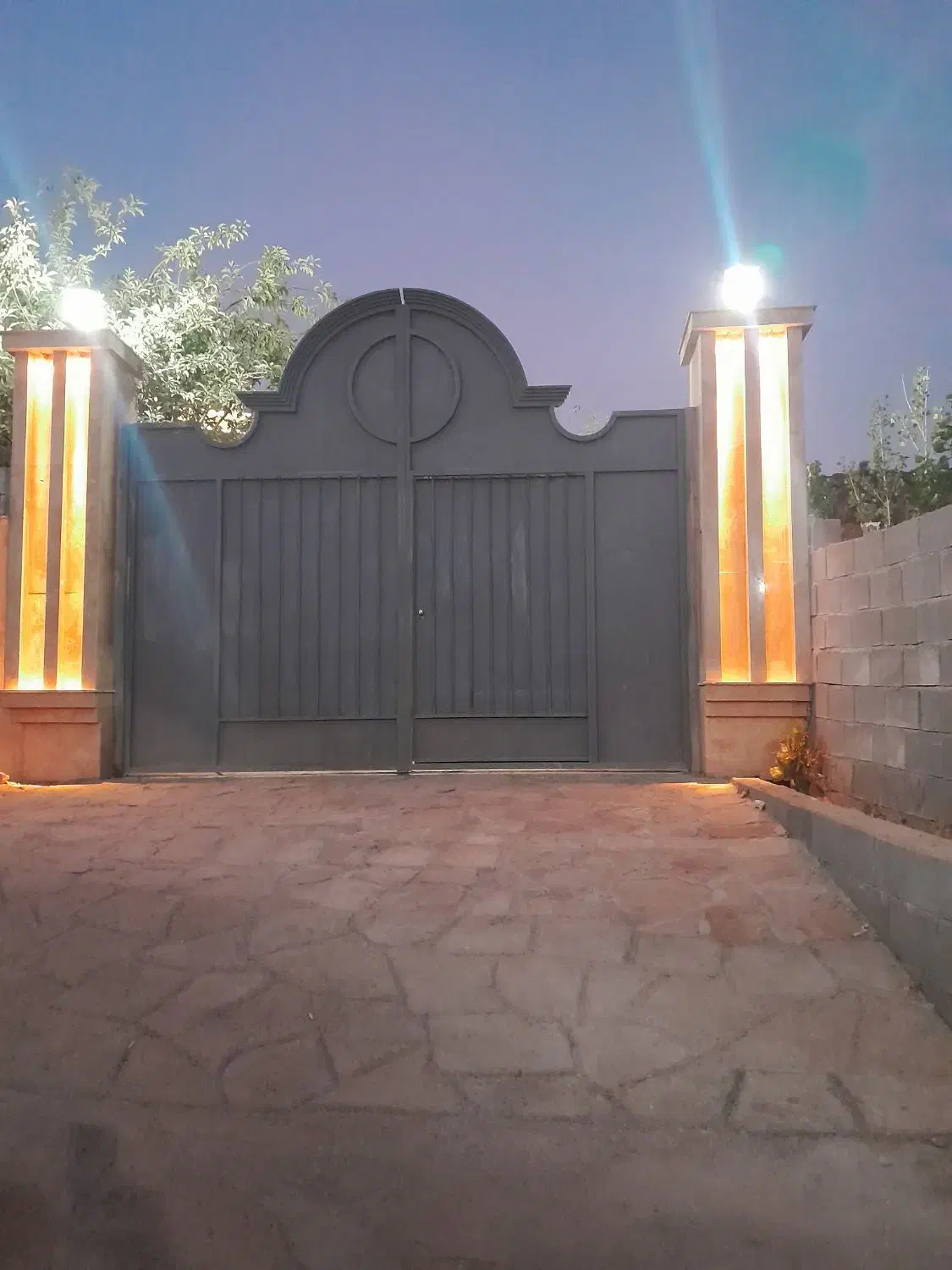 باغ شهری دهشیخ دارای درب و دیوار و برق و اب|فروش زمین و ملک کلنگی|ارژن, |دیوار