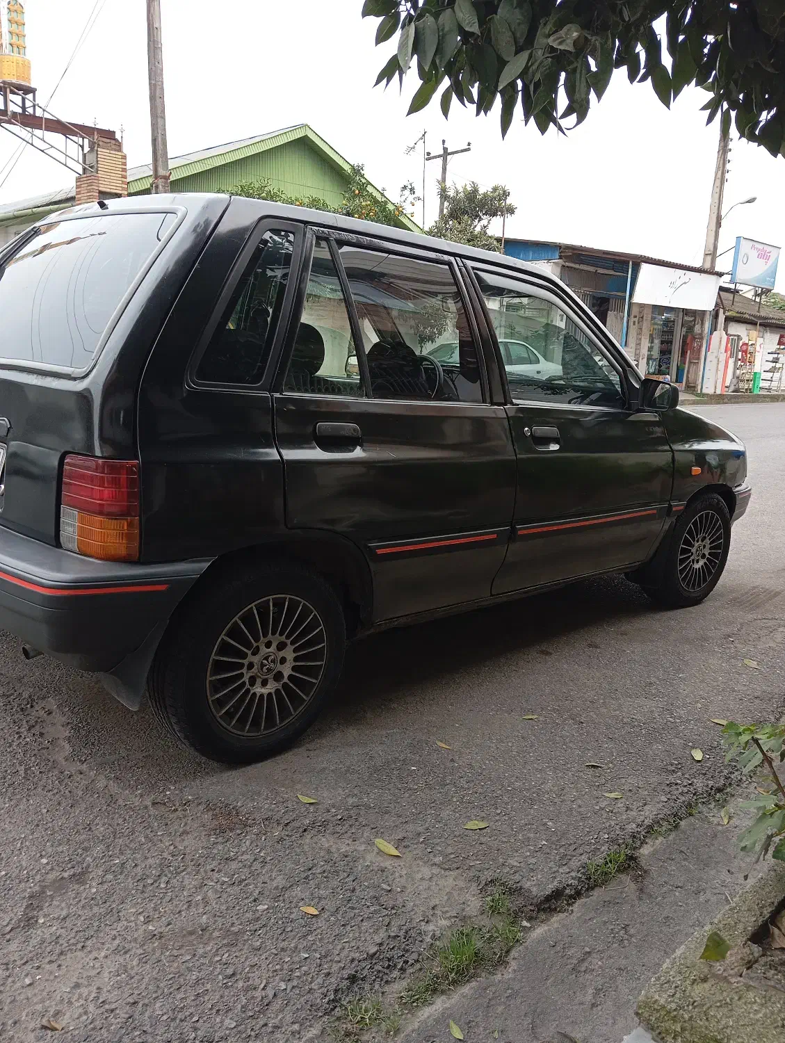 پراید هاچبک مشکی مدل ۸۲|خودرو سواری و وانت|آمل, |دیوار