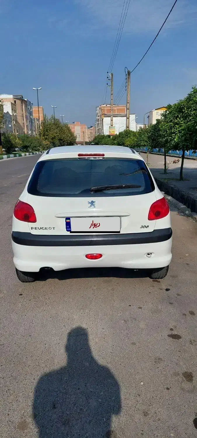 پژو ۲۰۶ تیپ ۲ فنی به شرط|خودرو سواری و وانت|بابل, |دیوار