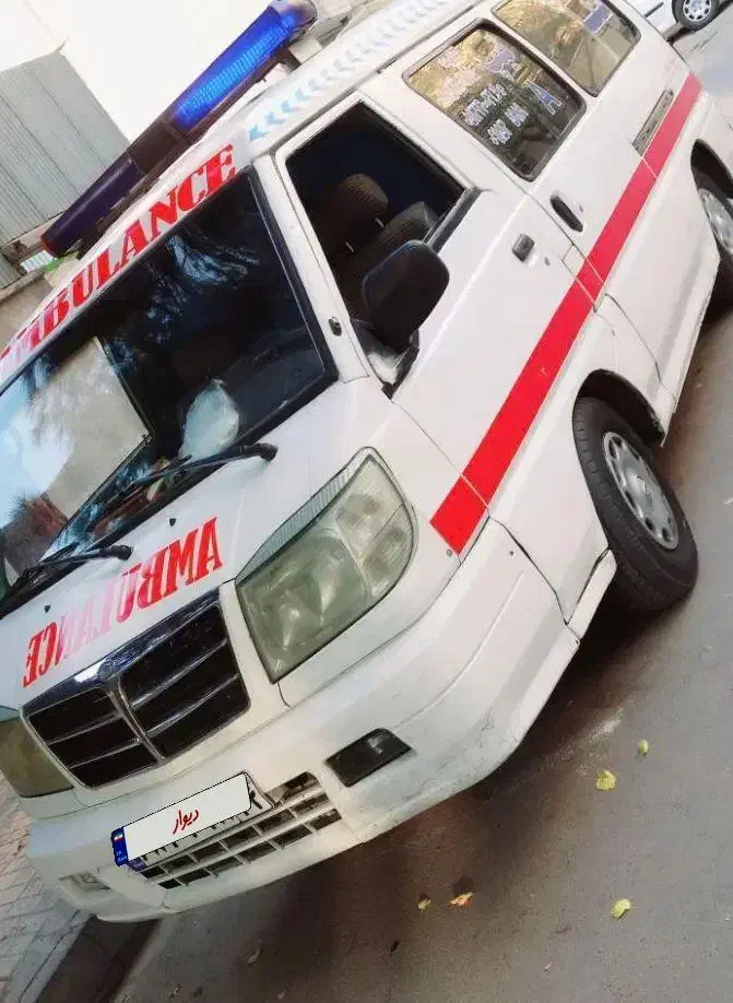 آمبولانس دلیکا فروش و معاوضه با خودروی سواری.فورری|خودرو سواری و وانت|بیرجند, |دیوار