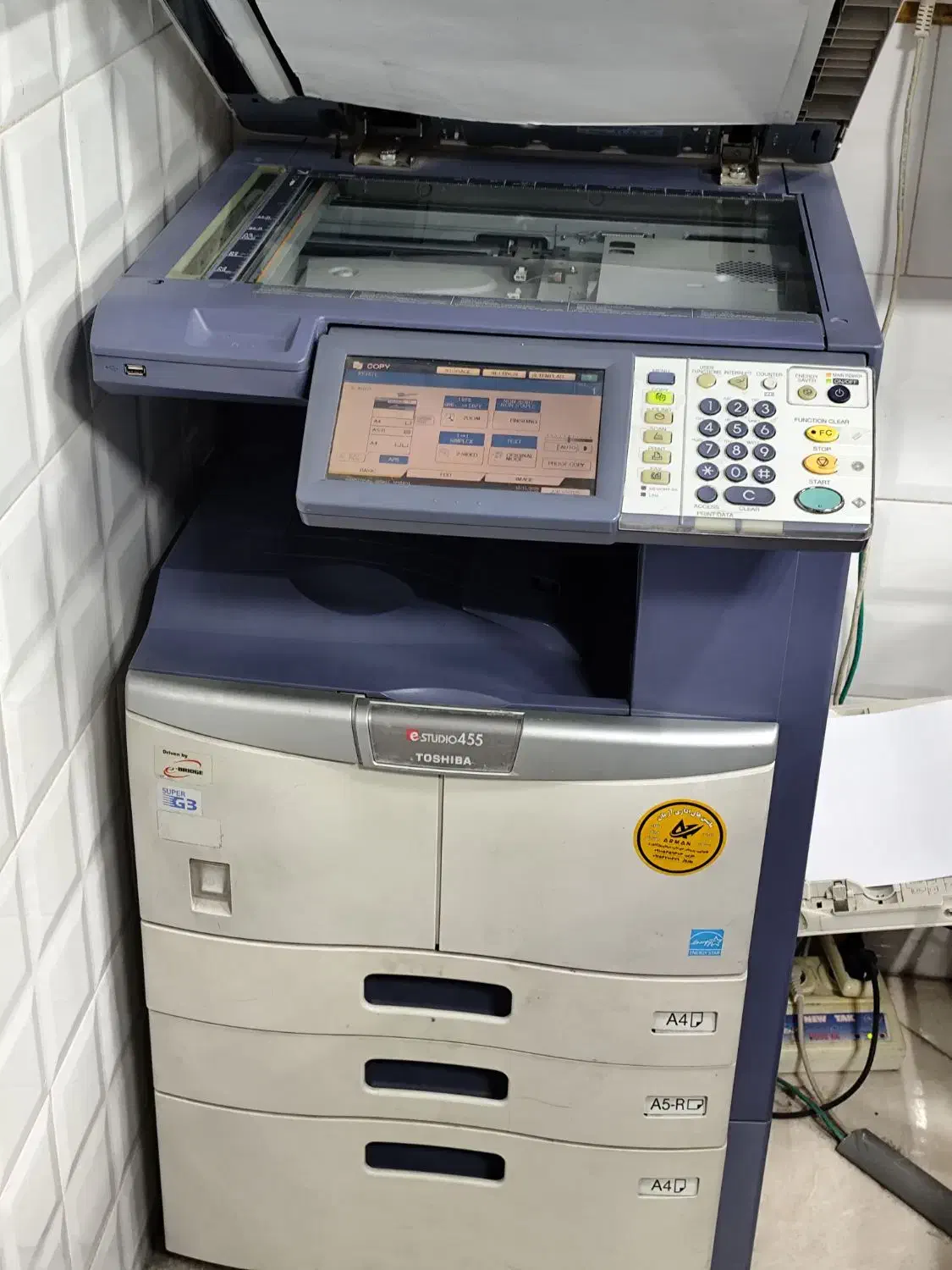 پرینتر توشیبا ۴۵۵|پرینتر، اسکنر، کپی، فکس|بیرجند, |دیوار