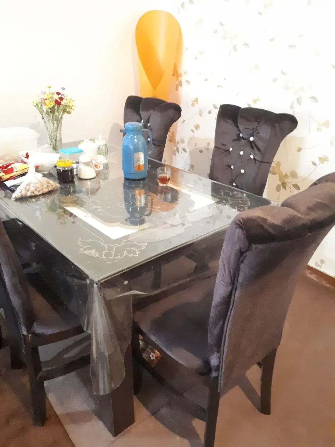 فروش میز ناهار خوری شش نفره|میز و صندلی غذاخوری|بهبهان, |دیوار