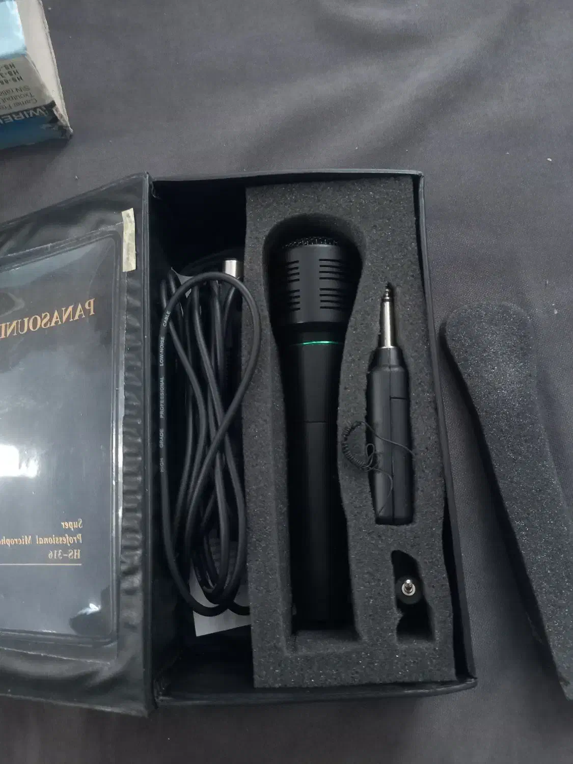 میکروفن پاناسونیک اصل ژاپنی فابریک نو|صوتی و تصویری|تهران, تهرانپارس غربی|دیوار