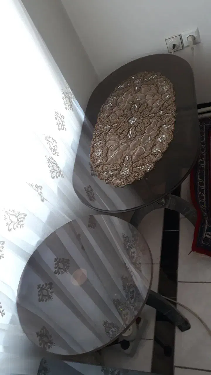 مبلمان چرم + عسلی|مبلمان خانگی و میز عسلی|همدان, |دیوار