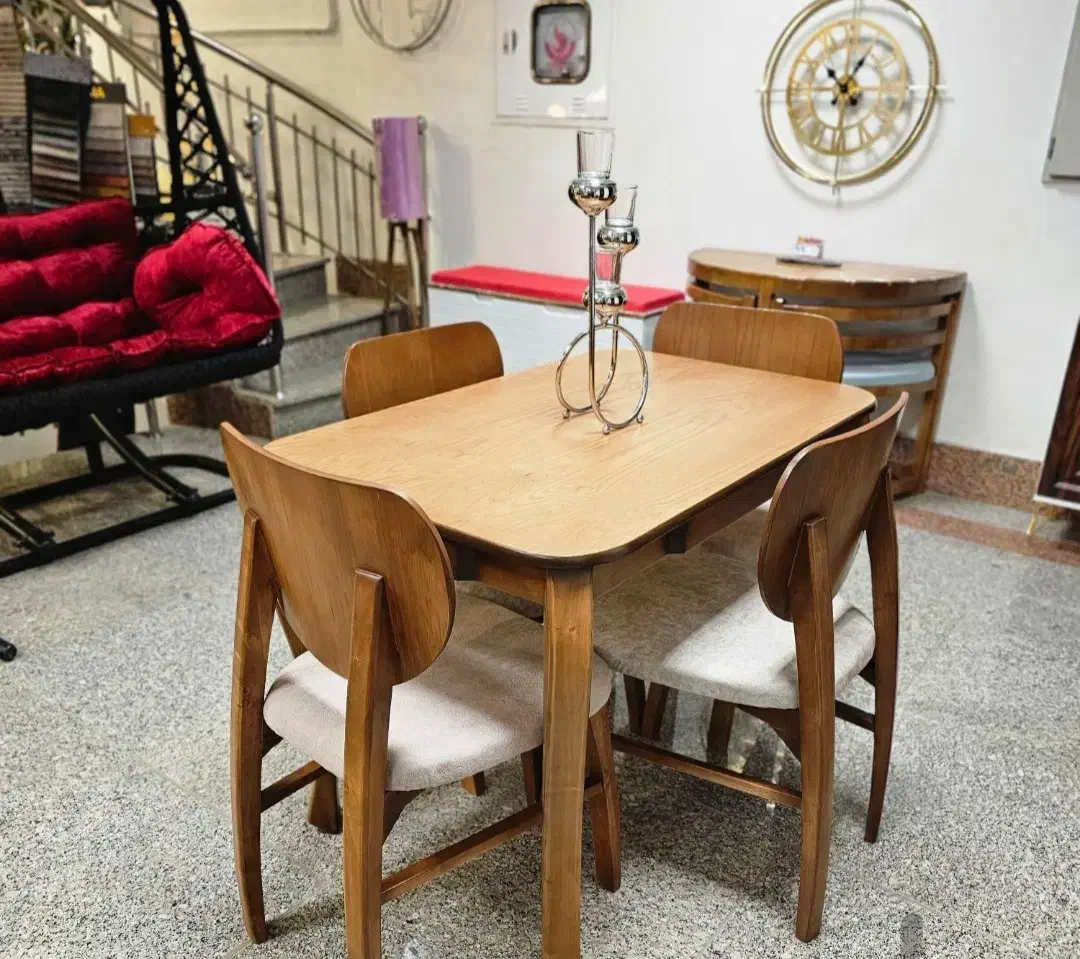 میز نهارخوری مدل گوش فیلی|میز و صندلی غذاخوری|مشهد, خواجه ربیع|دیوار