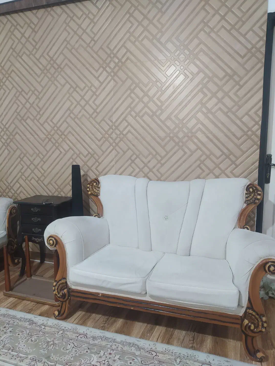 مبل سلطنتی راحتی 7نفره|مبلمان خانگی و میز عسلی|وحیدیه, |دیوار
