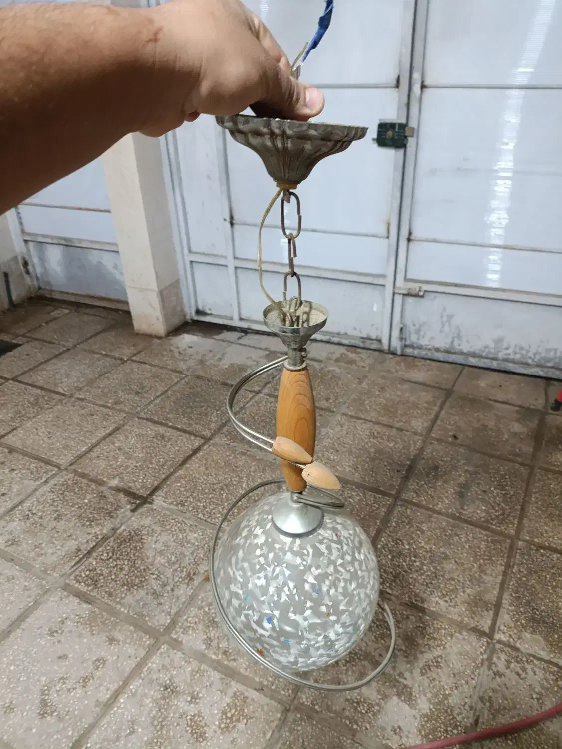 دو عدد لوستر|لوستر و چراغ آویز|سبزوار, شرق کال عیدگاه|دیوار