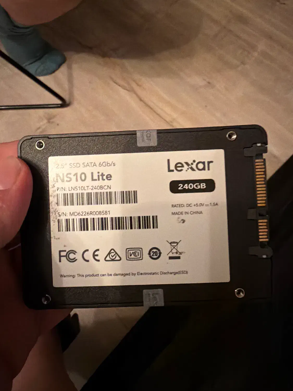 Lexar ssd 240 لکسار اس اس دی|قطعات و لوازم جانبی رایانه|تهران, دروس|دیوار
