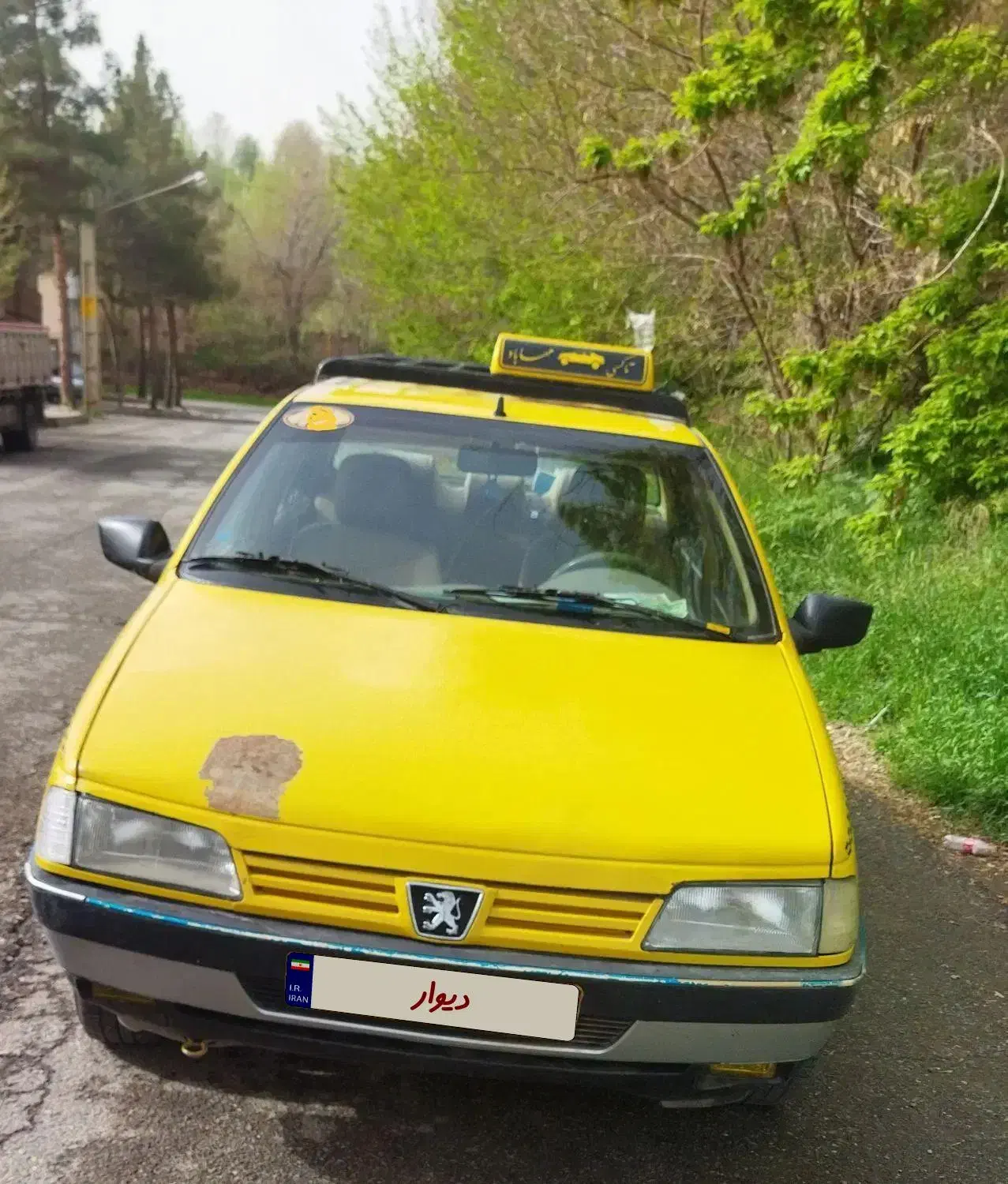 تاکسی گردشی مدل۹۵|خودرو سواری و وانت|مهاباد (آذربایجان غربی), |دیوار