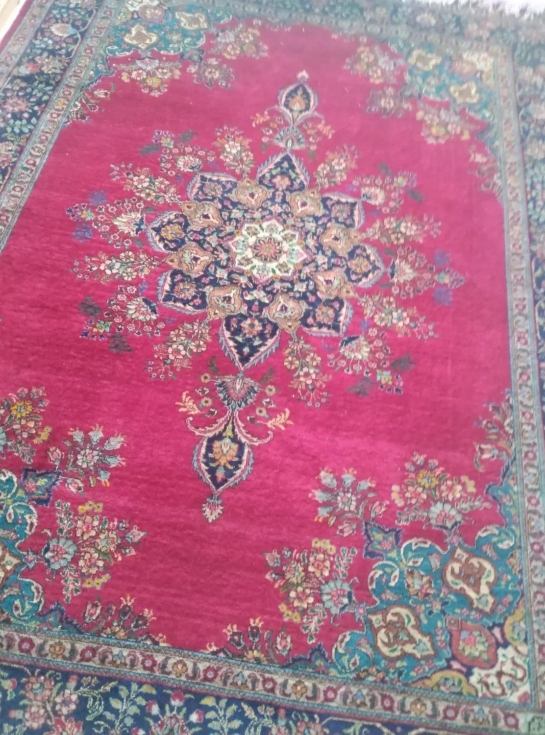 فرش دست بافت قدیمی|فرش|سنندج, |دیوار