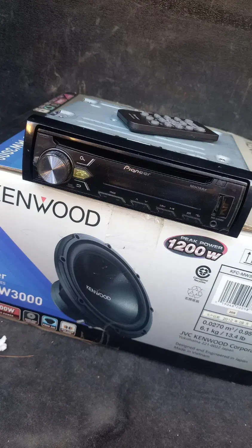 ظبط و ساب کنوود|قطعات یدکی و لوازم جانبی|شیراز, شهرک قمشه|دیوار