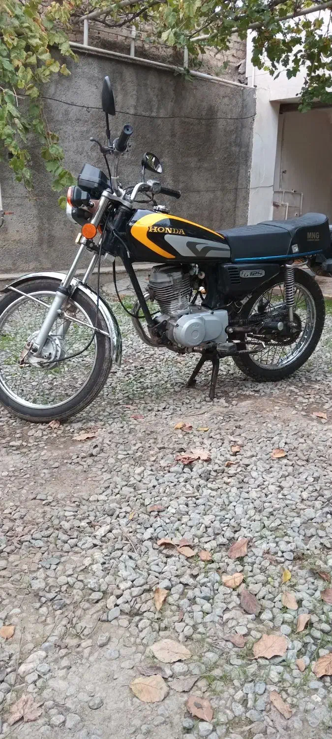 موتور ۱۲۵ برگه مزایده|موتورسیکلت|گرگان, |دیوار