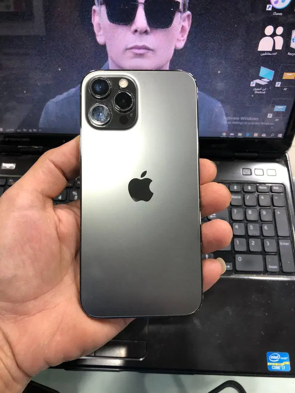 گوشی آیفن ۱۲ پرو مکس ۲۵۶ zaa|موبایل|جاجرم, |دیوار