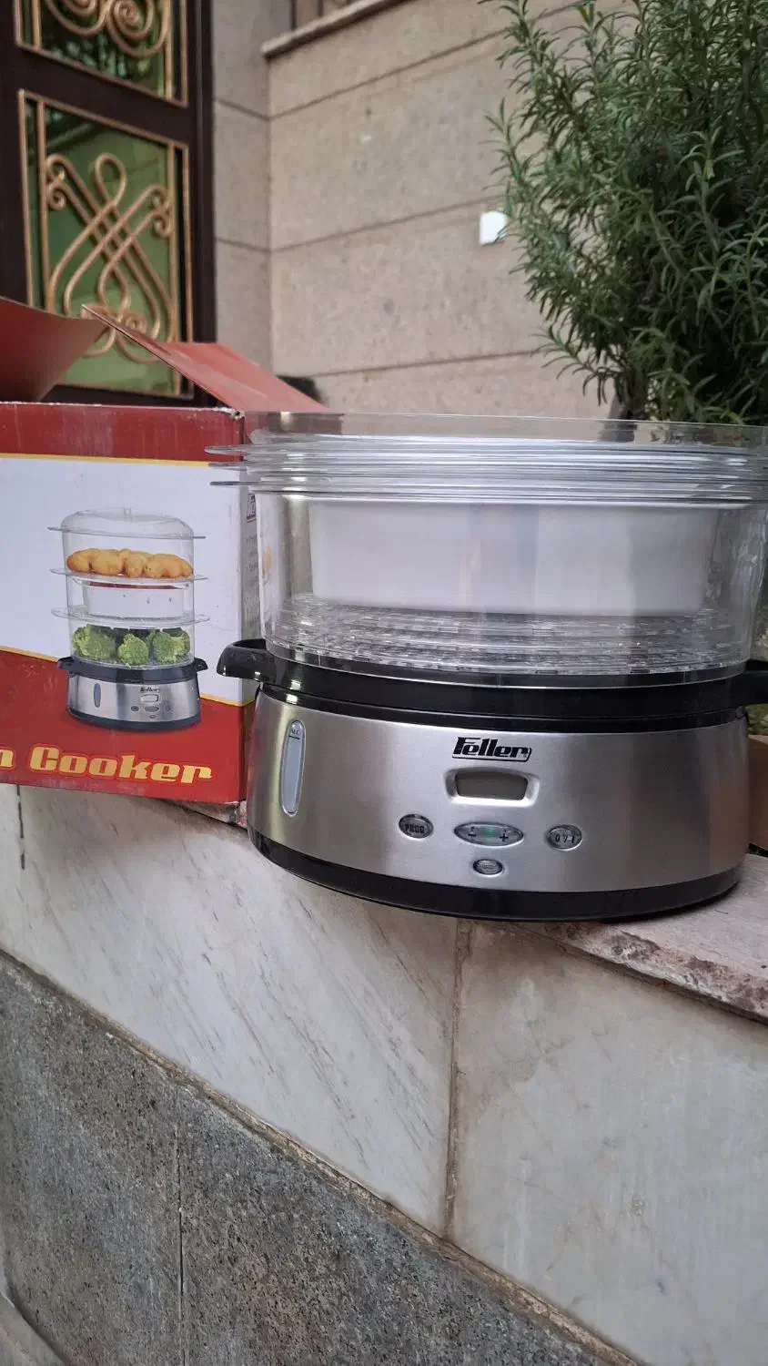 بخارپز فلر اصل کاملا نو و آکبند|اجاق گاز و لوازم برقی پخت‌وپز|تهران, وحیدیه|دیوار