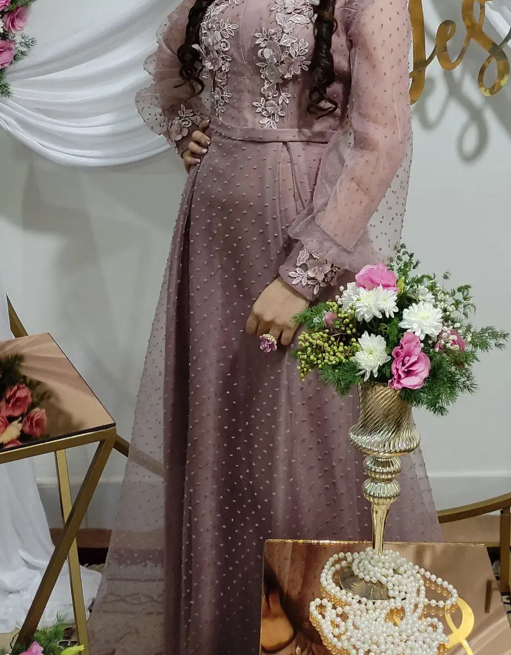 پیراهن عروسکی مجلسی سایز ۳۸|لباس|قیامدشت - خاورشهر, |دیوار