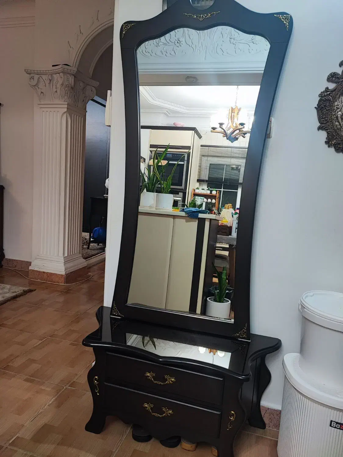 آیینه و کنسول|بوفه، ویترین، کنسول|رودسر, |دیوار