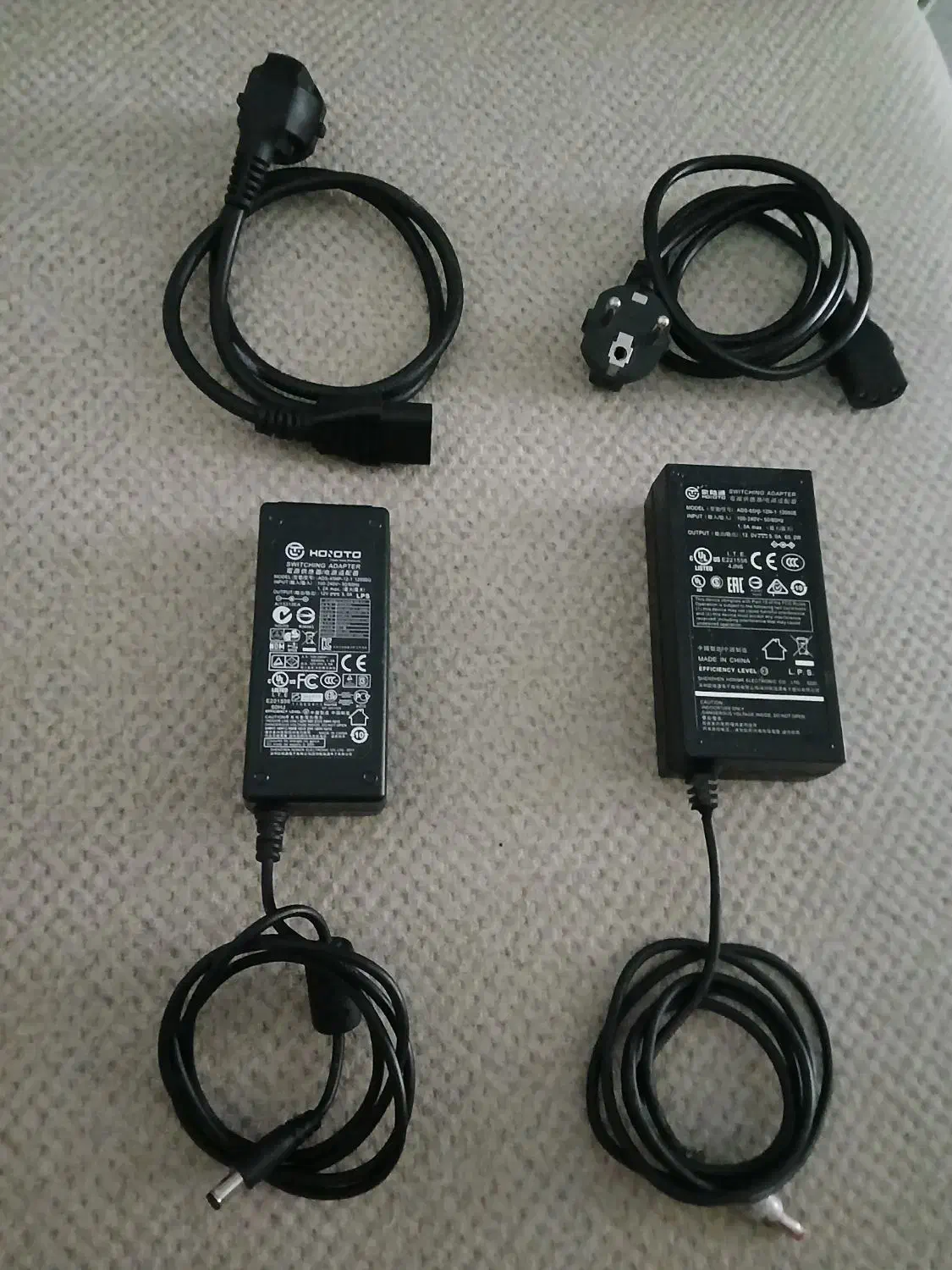 دو عدد آداپتور سویچینگ hoioto اورجینال|دوربین مداربسته|ری, شهادت|دیوار