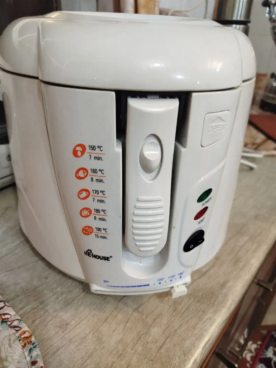 سرخ کن بسیار تمیز|سایر لوازم برقی|فولادشهر, مسکن مهر فولادشهر|دیوار