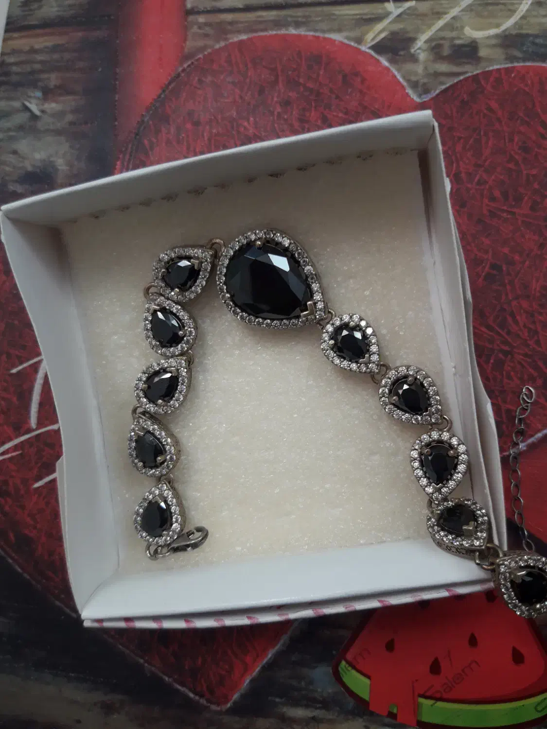 دستبند تمام نگین با سنگ زینتی|جواهرات|تهران, ترمینال غرب|دیوار